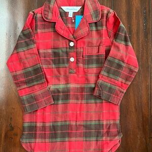 The Company Store Red and Green Plaid Toddler Pajama’s
